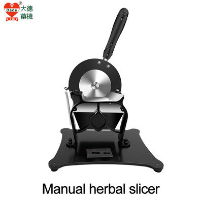 Adjustable Thickness Manual Herbal Slicing Machine 120 pieces/minute