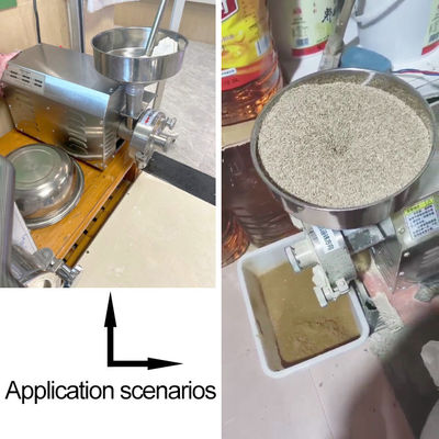 High Power 3500W Stainless Steel Grain Grinder 1420r/Min Electric Grain Crusher