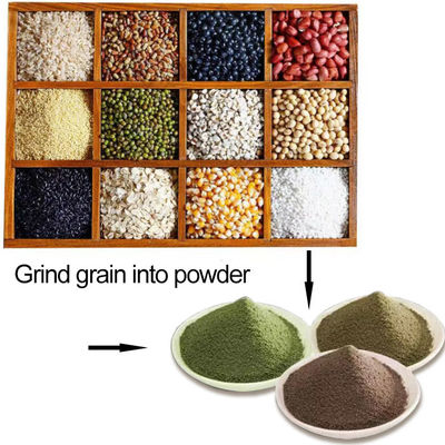 High Power 3500W Stainless Steel Grain Grinder 1420r/Min Electric Grain Crusher