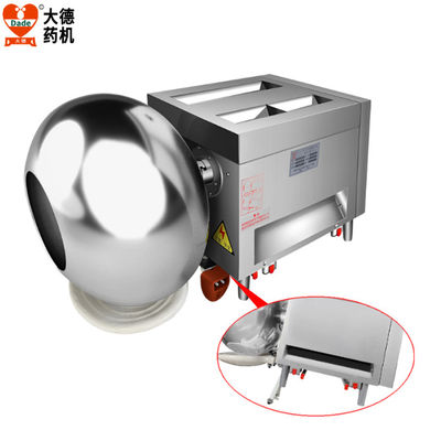 28kg Chinese Medicine Pill Making Machine With Tilting Bracket / Independent Heating Plate