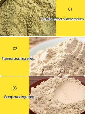 46Kg Stainless Steel Electric Herbal Powder Making Machine With 60-180 Mesh Fineness